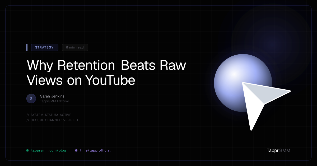 Why Retention Beats Raw Views on YouTube